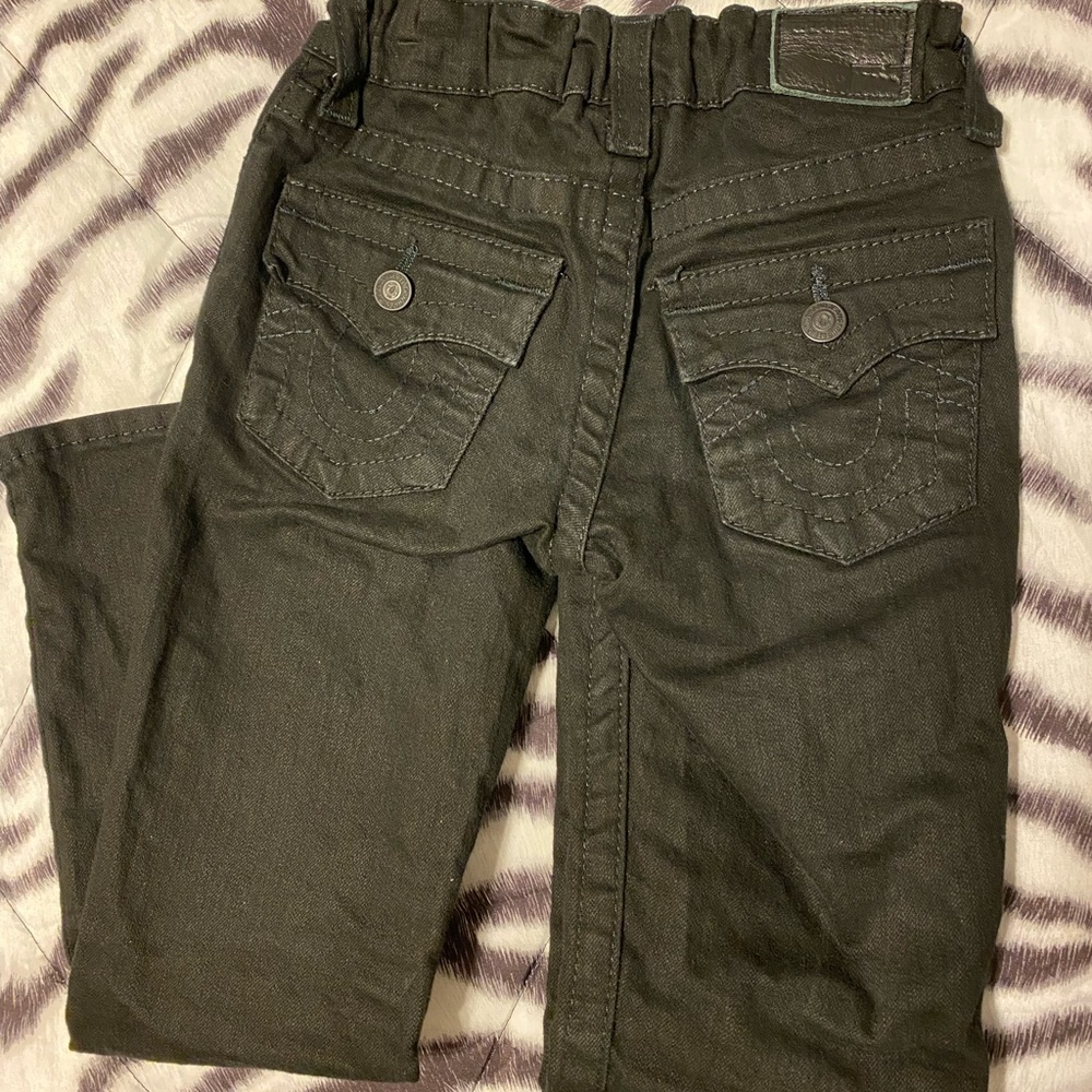 True Religion Boys Black Jeans